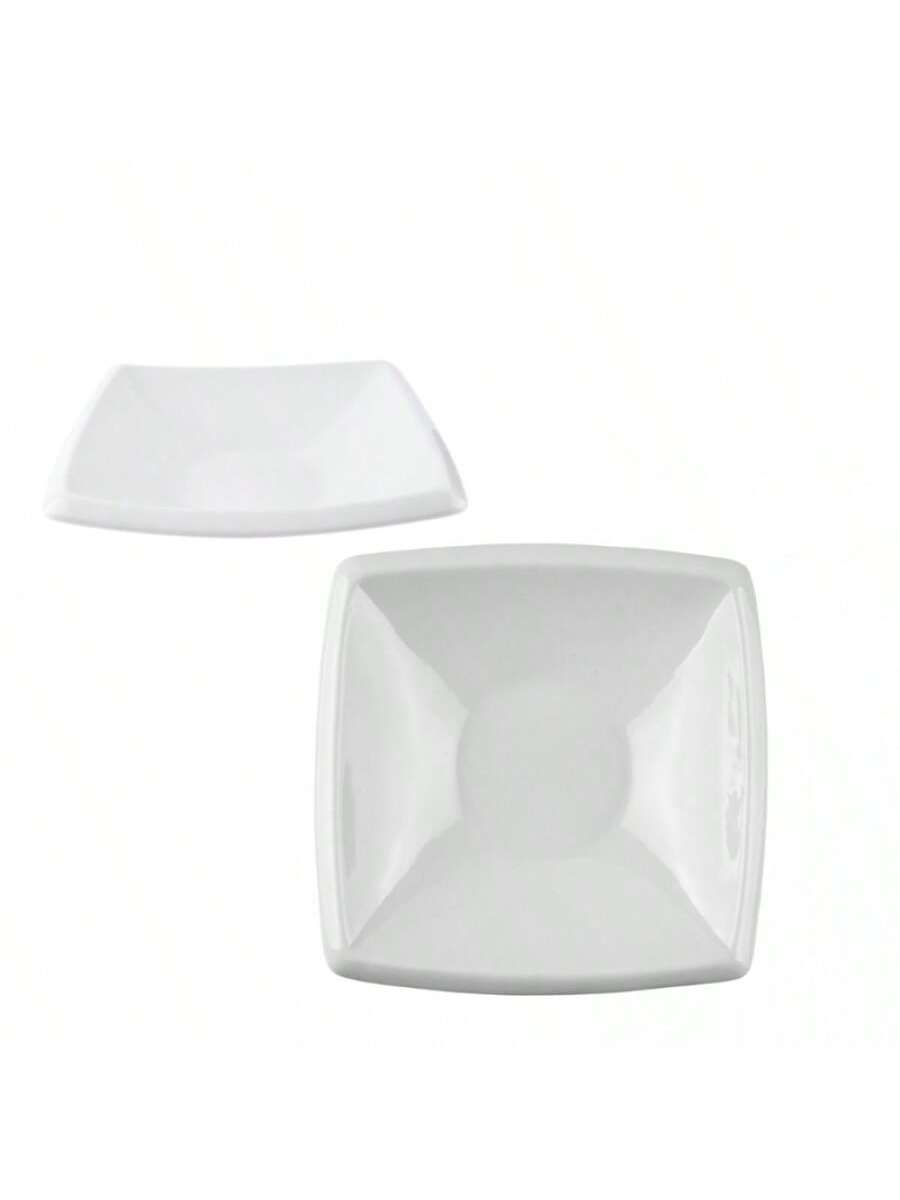 cuencos cuadrados con bordes rectos