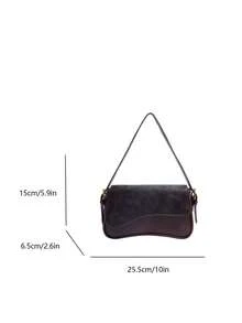 Vintage Floral Pattern Patchwork Women Crossbody Shoulder Bag - Coffee - View 6