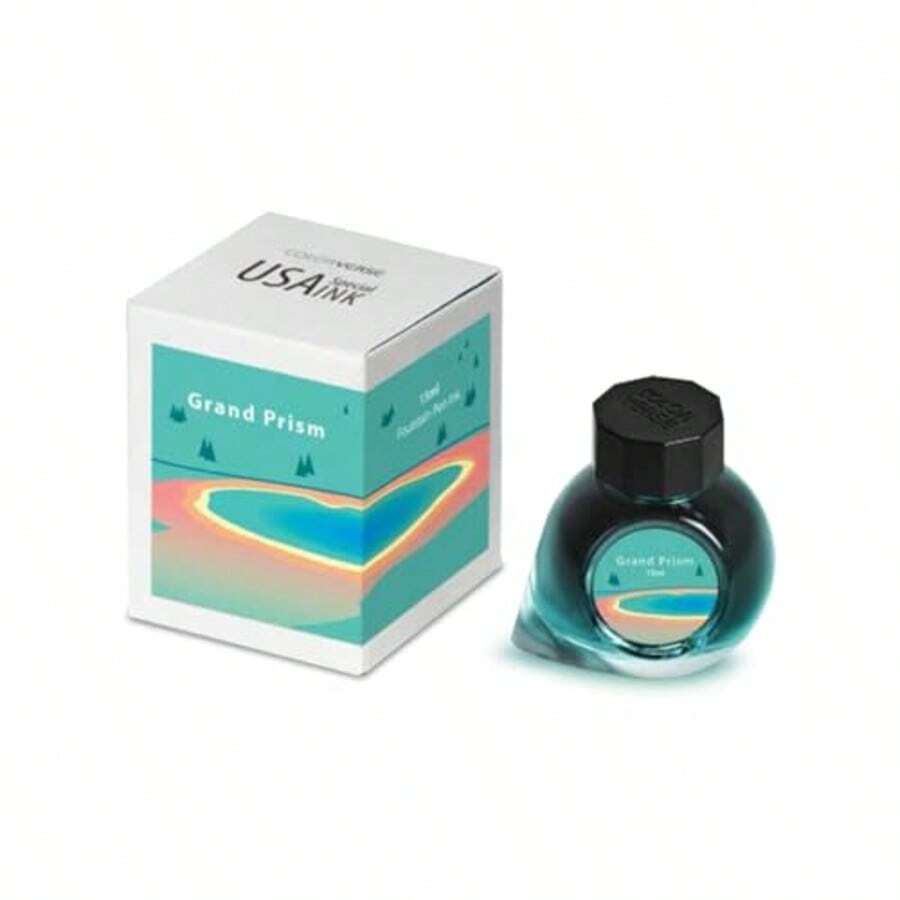 Colorverse Ink - USA Special Series - Wyoming - Grand Prism (15ml) Fountain Pen Ink - Apricot - View 1
