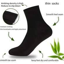 Athletic Socks - 6 Pairs Of Black Ones (packaging Box) - View 5