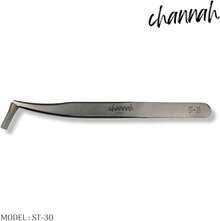 pinzas para extensión de pestañas para aplicación de pestañas, herramienta profesional de aplicación de pestañas curvadas y rectas para extensiones de pestañas - Plateado - Ver 7