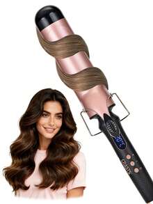 CRASTS 50毫米超大直径快速造型快速加热可调温大波浪卷发棒/直发器 - 日規A型插(100V) - 查看 12