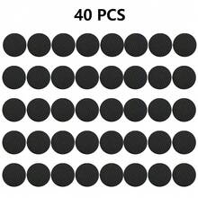 Non Slip Furniture Pads, Solid Rubber Furniture Pads Round, Black, Stoppers, Self Adhesive Anti-Sliding Grippers For Bed, Couch, Table, Rubber Feet, Floor Protectors - Black - View 10