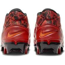 Nike Alpha Menace 4 Pro FQ3984-600 Men's Red Black Molded Football Cleats UWU862 - 紅色 - 查看 4