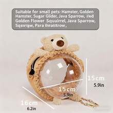 Parrot Carry Bag, Flying Squirrel Carry Bag, Hamster Rabbit Guinea Pig Hedgehog Travel Bag