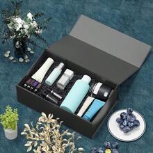 Black Gift Box 9.5x6x3'' Gift Boxes For Presents With Lids Magnetic Closure Rectangle Collapsible For Groomsman Proposal Box Wedding Christmas Halloween Birthday Gift Packging - Đen95x6x3Inch - Xem 6