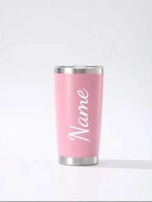 Customized Straight Tumbler Cup With Straw, Personalized Tumbler, Custom Name Travel Mug, Laser Engraved Tumbler, Stainless Steel Cup, Bridesmaid Tumbler, Insulated Tumbler, Double Straw Cup, Outdoor Cup, Car Cup, Birthday Gift, Girls Trip, Summer Cup