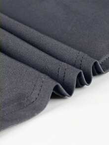 Áo thun nữ dài tay cổ tròn, màu trơn, ôm dáng, gợi cảm, phong cách thường ngày. - Xám - Xem 7