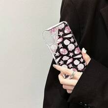 Funda de teléfono de concha de estrella de mar rosa para Oppo A3 A3 Pro A3X A16 A17K A38 A55 A57 A57S A58 A60 A76 A77S A78 A79 A80 5G A95 A98 Reno 5 8T 10 11 Pro 12F, funda de TPU transparente a prueba de golpes de cobertura completa, funda protectora simple y creativa - Colores mixtos - Ver 4