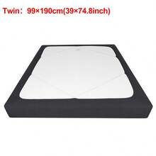 1 pieza Falda de cama con envolvente de jacquard a rayas, opciones de colores elásticos multicolor, antideslizante y antipolvo, protege tu ropa de cama, agrega moda, adecuado para todas las estaciones - opción perfecta para la decoración del dormitorio y la sala de estar - Multicolor - Ver 16