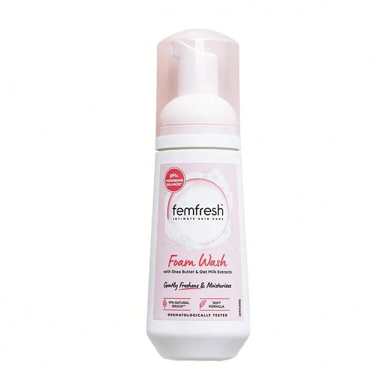 Femfresh Intimate Wash Foam [Pink Cloud Mousse], Moisturizing & Refreshing, 150mL - 150ml - View 1
