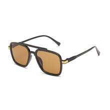 1副男士时尚优雅高端时尚眼镜 - 茶色 - 查看 3