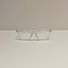 Rainbow Diffraction Glasses - Clear Design With Elegant Rainbow Pattern, Lightweight Frame, Ideal For Everyday Use