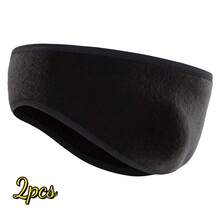 2pcs/1pc Winter Earmuffs, Windproof And Warm Earmuffs, Unisex Ear Warmers, Ear Protection Headband, Suitable For Daily Outings, Travel, Hiking, And Cycling