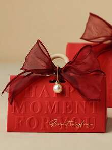 1pc Creative European Style Minimalist Gift Box, Party Gift Bag, Wedding Gift Box, Birthday Gift Box, Holiday Gift Box, Anniversary, Gift Box, Party Gift Box - Multicolor - View 5