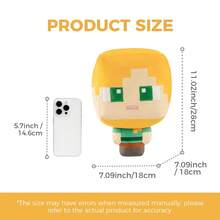 Miniso 名创优品 Minecraft 粉丝可动人偶 - 10号 Alex 收藏娃娃装饰品 - 綠色 - 查看 7