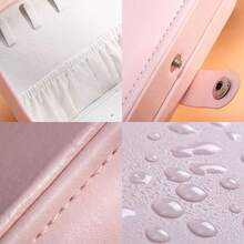 5PCS Retro European-Style Rectangular Jewelry Box - Premium Craftsmanship, Anniversary & Birthday Gift - Multicolor - View 5