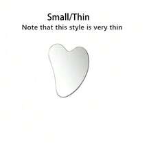 1pc Stainless Steel Heart-Shaped Gua Sha Tool For Facial Massage, Portable Muscle Relaxation Massage Board,Stainless Steel Gua Sha Facial Tools - Face Massage Tools - Smooth Sturdy Metal Guasha Tool For Face Body Reduce Puffiness - Massage Scraper Heart Shape Item(Silver) Stainless Steel Gua Sha Facial Tools Guasha For Face Metal Gua Sha Tighten Skin Massage Guasha Beauty Tool For Body Eyes Neck Massager - Multicolor - View 10