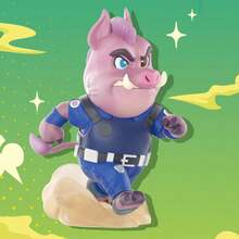 Miniso Zootopia Mystery Blind Box, 'The Great Chase' Series - Surprise Collectible Figure Of Nick Or Judy