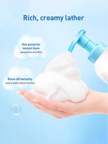 二合一儿童泡泡洗发沐浴露