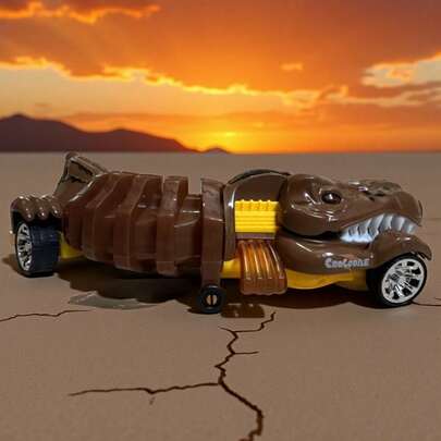 Cocodrilo en forma de carro con luces y sonido para niños, juguete interactivo que camina, baila y emite melodías divertidas. Su diseño colorido y dinámico ofrece movimiento automático, efectos luminosos y música integrada que estimulan la imaginación y la coordinación. Ideal para regalar, decorar o acompañar momentos de juego llenos de diversión y creatividad. Perfecto para pequeños amantes de los juguetes que se mueven y brillan.