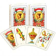 12-Piece Spanish Deck Of Playing Cards - MultiWarna - View 3