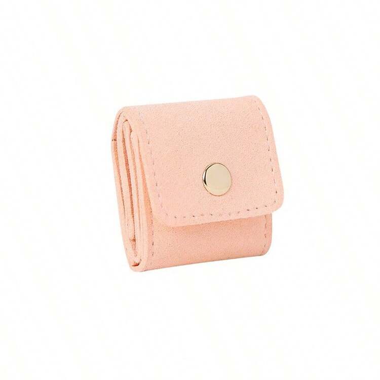 1pc Foldable Mini Jewelry Box, Portable Travel Jewelry Organizer With Separate Compartments For Rings, Pendants, Earrings, Necklaces, Ideal Gift For Women , Makeup Room Decor,Travel Essential - Multicolor - View 9