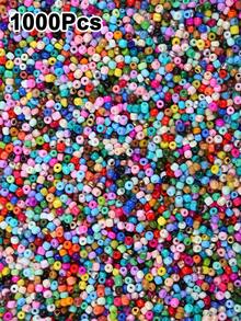 30/450克 3毫米 多色玻璃珠，迷你纯色玻璃珠，适用于珠宝制作、DIY手链、项链、耳环等手工饰品，珠宝制作材料 - 玻璃種子珠 - 查看 36