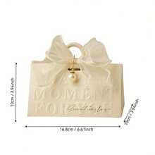 1pc Creative European Style Minimalist Gift Box, Party Gift Bag, Wedding Gift Box, Birthday Gift Box, Holiday Gift Box, Anniversary, Gift Box, Party Gift Box - Multicolor - View 3