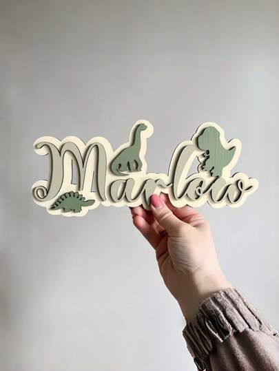 1 pezzo Gancio da parete personalizzato con stampa di zampa di animale - Gancio da parete in legno personalizzato con appendino in metallo, adatto per la decorazione della casa (cucina, camera da letto, porta), multifunzionale, regolabile, durevole, decorativo, riutilizzabile