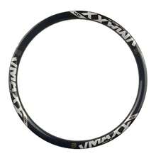 Kit Of 29" Vzan Vmaxx DH 36-Hole Rims Without Eyelets, Disc Brake, Black With Stickers. - 鉻合金 - 查看 4