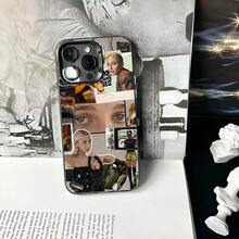 Funda de teléfono EmmaS ChamberlainS color plata mate para 17 16 15 14 13 12 11 Pro Max Plus cubierta dura a prueba de golpes - z7 - Ver 2