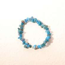 1pc 5-8mm Teens' Spiritual Natural Stone Bead Bracelet, Agate/Obsidian/Lapis Lazuli & Other Chakra Balancing & Energy Boosting Healing Stones, Suitable For Teens, Daily Wear, Holiday Gifts, Boho Fashion Jewelry - Multicolor - View 42