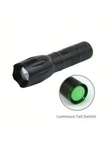 T6 High-Power LED Rechargeable Outdoor Bicycle Long-Range Aluminum Alloy Zoom Waterproof Fishing Light (Batteries Not Included) - Multicolor - View 5