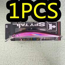 8193 Luretv Floating Suspension Minnow Long Range Fly Fishing Lure For Freshwater And Saltwater Bass And Perch Fishing - Multicolor - View 12