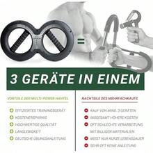 OPHION Multi-Power Hantel | Armtrainer | 5–30 kg Widerstand | Trainer für Handgelenk, Schultern und Brust | Sporttrainingsgerät | Kompaktes Fitnessgerät für Zuhause und Outdoor