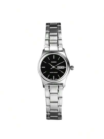 Casio Women's Watch With Stainless Steel Watch Band - Elegant Watches For Women & Optional Styles For Watches Male LTP-V006D-1B/LTP-V006D-1B2/LTP-V006D-2B/LTP-V006D-4B/LTP-V006D-7B/LTP-V006D-7B2