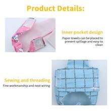 Parrot Clothes, Poop Bag, Diaper, Anti-Bite Paper Diaper, Washable Flight Suit