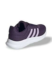 Adidas Lite Racer 4.0 女款运动鞋 轻便舒适跑步鞋 缓震鞋底 紫色 JR8538 - 紫色 - 查看 7