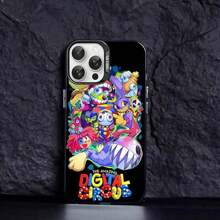 Anime "The A-Amazing D-Digital C-Circus" Phone Case For 17 16 15 14 13 12 11 Pro Max Air Plus Matte Shockproof Back Cover - Z9 - Xem 3