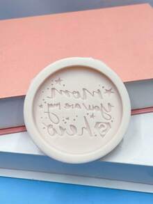 1个斋月星月形状硅胶模具，带阿拉伯文字 - 淺灰色 - 查看 1