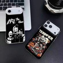 Funda de teléfono de la película T-Terrifier 2 3 H-Horror Clown para 11 12 13 14 15 16 17Pro Max Plus, protector de teléfono con revestimiento - Z7 - Ver 4