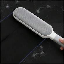 1pc Reusable Double-Sided Lint Brush – Electrostatic Pet Hair Remover For Clothes, Sofas, Furniture & Carpets – Manual Sticky Brush For Cats & Dogs, Portable Household Cleaning Tool, Perfect Christmas Gift For Pet Owners