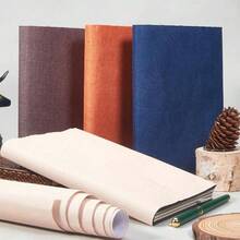 51x 11.8 Linen Book Cloth Pink Book Binding A4 - A8 Fabric Surface Paper Backed Bookcover Album Scrapbooking Archival Covering Protector Bookcloth Bookbinding Supplies - 裸粉色 - 查看 4