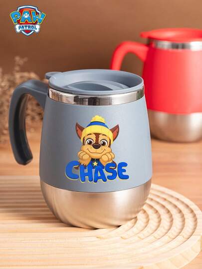 Paw Patrol 汪汪队立大功 16.9 盎司双层真空隔热不锈钢咖啡杯 - 冷热饮皆宜，非常适合家庭、露营、生日、节日和户外探险。