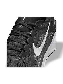 Nike 男士跑步鞋 吸汗透气 防晒 防风保暖 多功能 纯色Logo 弹性好 易洗速干 运动户外跑步 日常男士 黑白 FD2722-002 - 黑色/白色 - 查看 6
