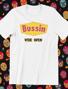 Bussin - Wide Open - White - View 1