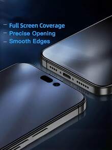 NNBILI 5 miếng dán màn hình gốm mềm mờ tương thích với iPhone 17 Pro Max/17 Air/17Pro/17/17e/16Pro Max/16Plus/16/16e/15/14/13/12/11/16 Pro Max/15 Pro Max/Plus/X/XS MAX/XR/XS. Không phải kính, khả năng chống trầy xước cao, chống dầu, viền được gia cố, dễ dàng lắp đặt, lớp phủ chống trầy xước, miếng dán màn hình, phủ toàn màn hình, bề mặt mịn, phim chất lượng cao, lớp phủ chống dầu, lớp bảo vệ, chống bám vân tay, lựa chọn thay thế kính cường lực, dành cho chuyên gia, người đam mê công nghệ. - 5 chiếc lì - Xem 2