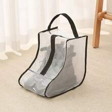1pc Shoe Dust-Proof Bag, Multi-Functional Portable Transparent Moisture-Proof Shoe Bag, Long Boot And Short Boot Protection Bag, Shoe Storage Bag