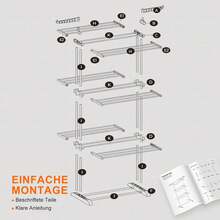 Clothes Drying Racks - Grijs - Bekijken 10